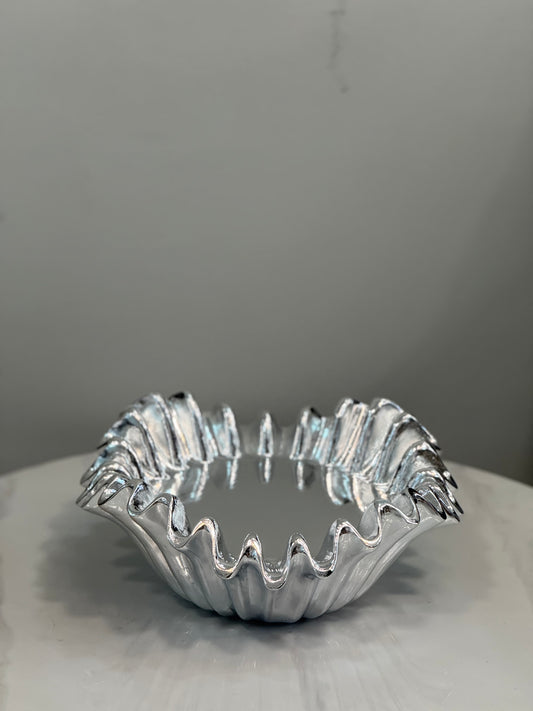 امواج فضي لامع