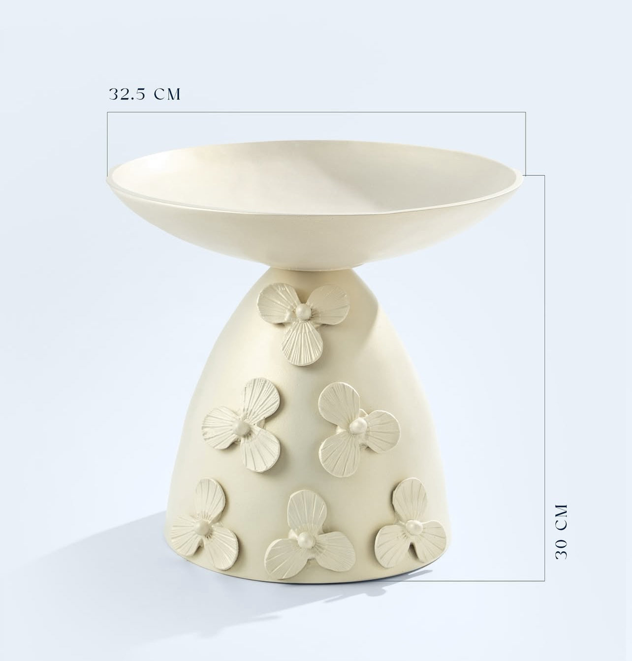 صحن الورد الخماسي